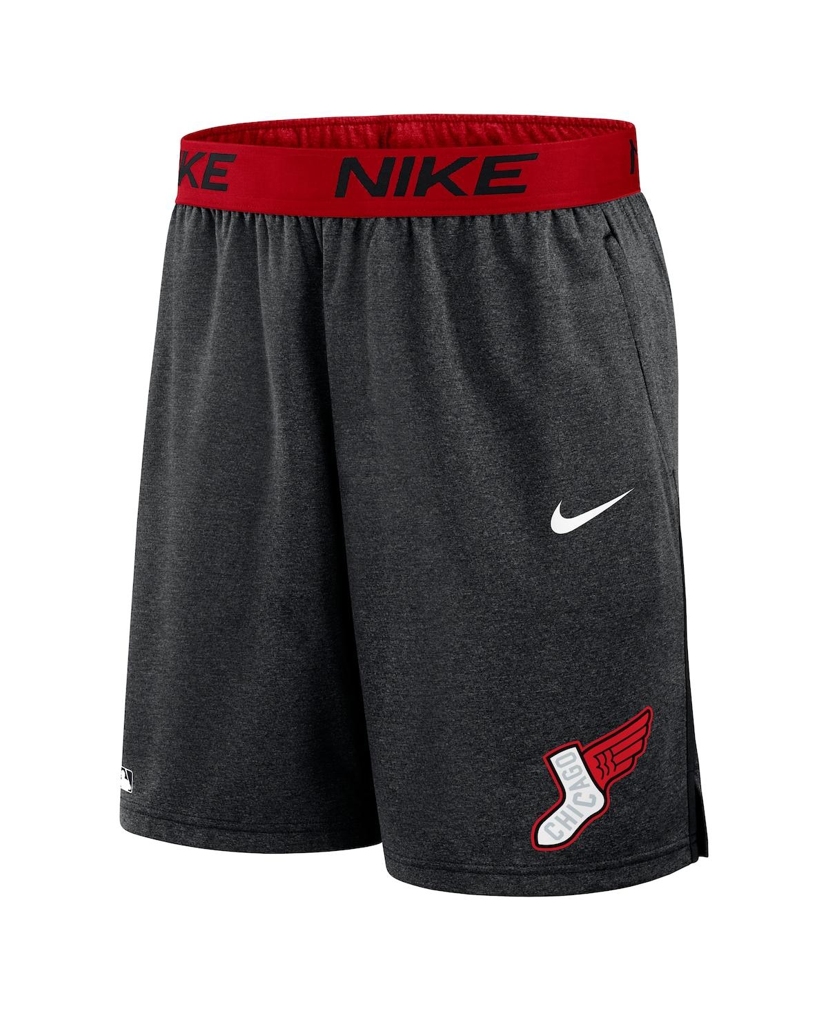Nike Chicago White Sox Authentic Collection City Connect  Men's Dri-fit Mlb Shorts In Black