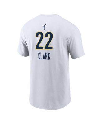 Men's Caitlin Clark White Indiana Fever Heroine Edition Name Number T-Shirt