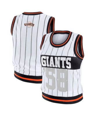 WEAR by Erin Andrews - Women's White San Francisco Giants Sporty Tank Top