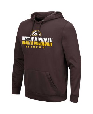 Men's Brown Western Michigan Broncos Lantern Pullover Hoodie