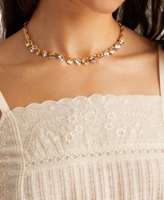 Women's Embroidered Square-Neck Sleeveless Top