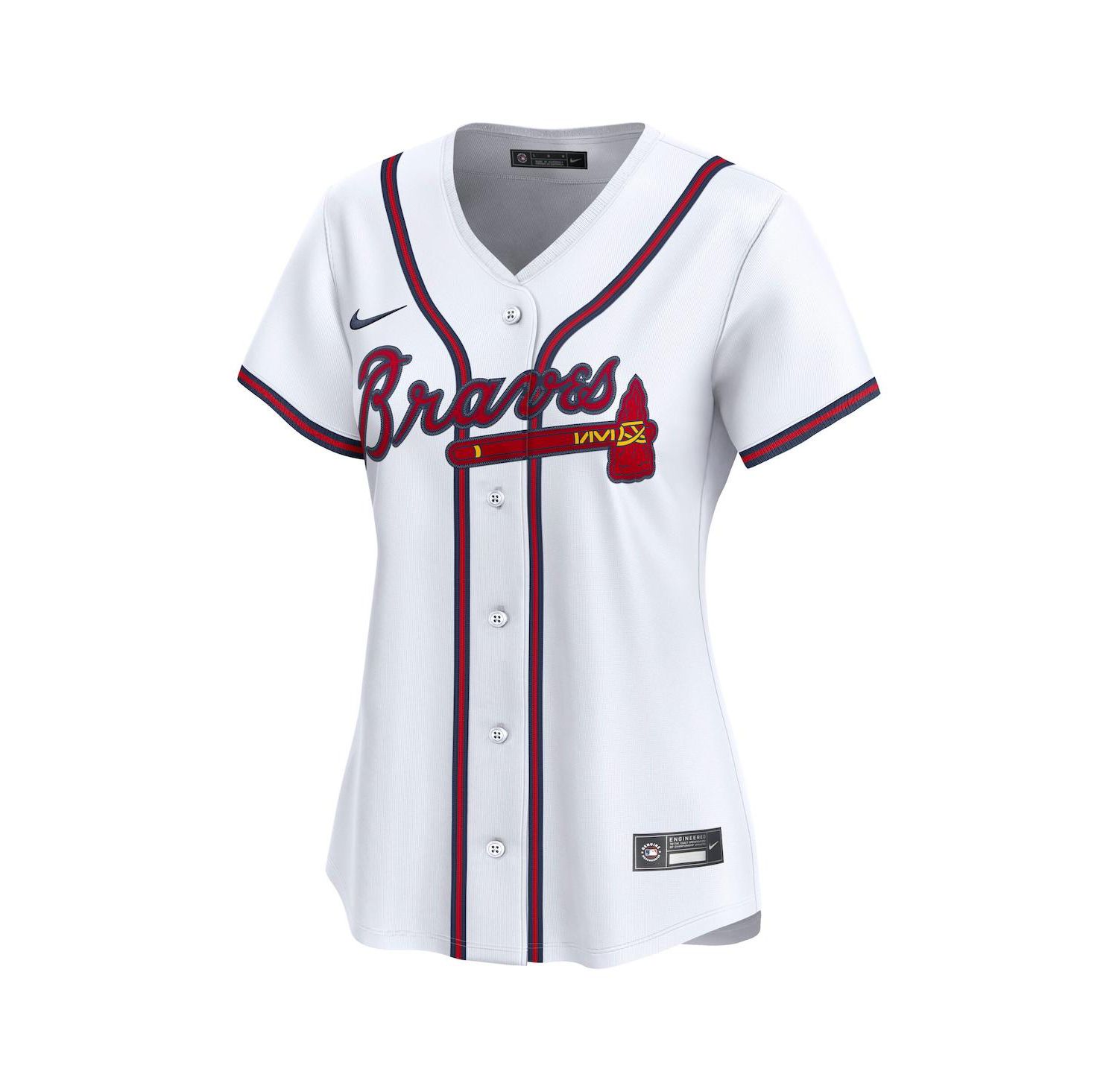 Women's White Atlanta Braves Home Limited Jersey