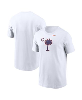 Nike - Men's White Clemson Tigers Palmetto T-Shirt