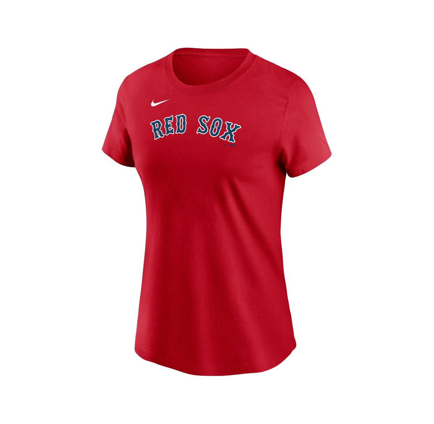 Women's Kristian Campbell Red Boston Red Sox Fuse Name & Number T-Shirt