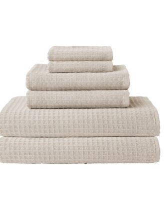 Waffle Twist 6-Pc. Bath Towel Set