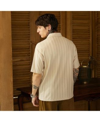 Men's Tactile Oversized Polo T-Shirt