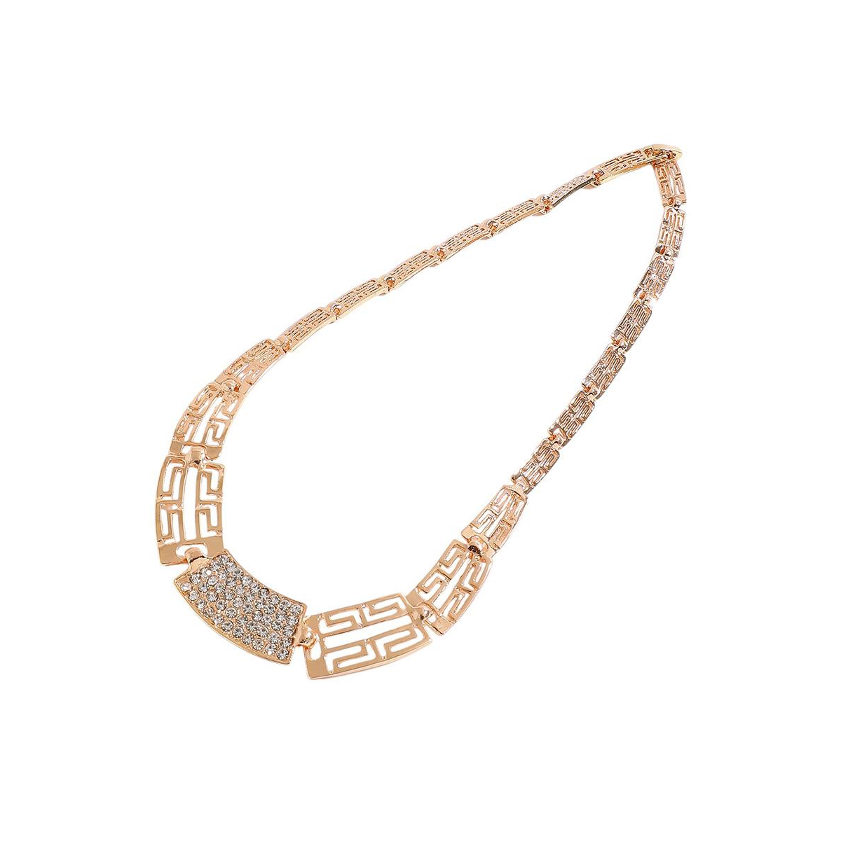 Sohi Gold-plated Stones Jewellery Set