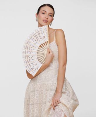 Women's Sleeveless Lace Maxi Dress