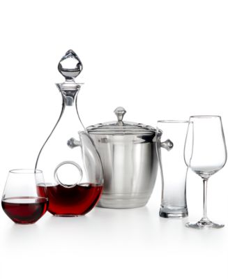 Personalized Lenox Tuscany Classic Decanter & Stemmed Wine Glasses Barware  Package, 3 Pc Set