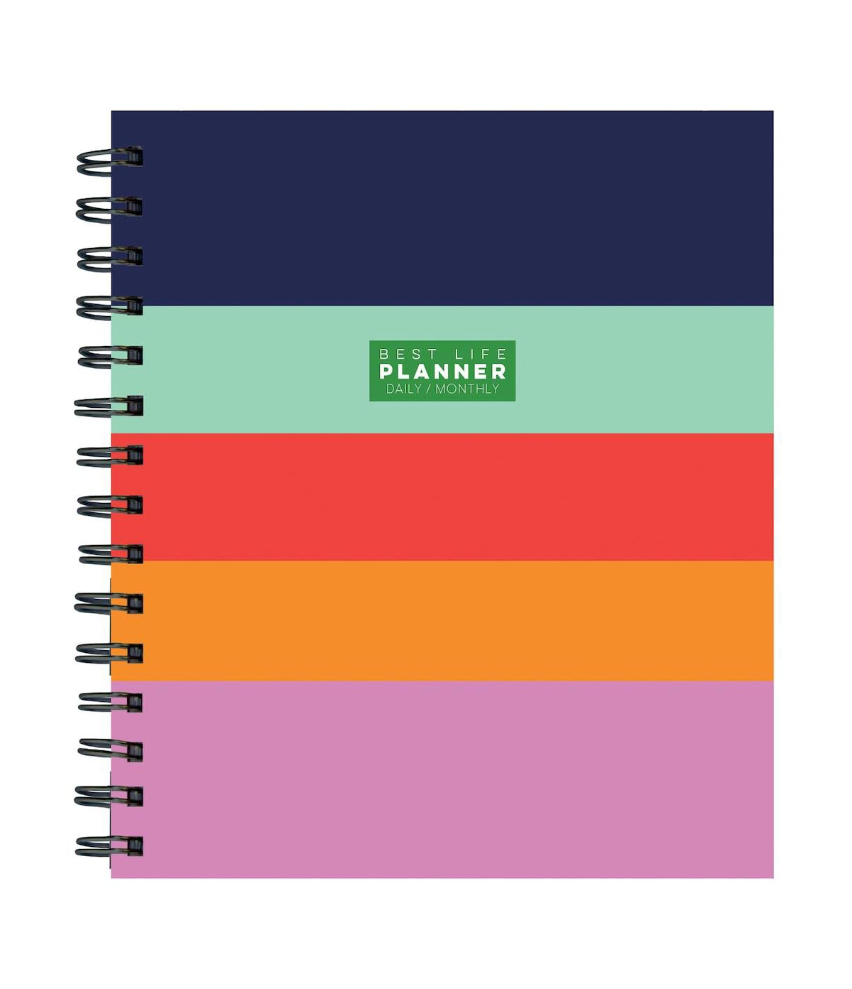 Daily Monthly Luxe Planner - Multicolor