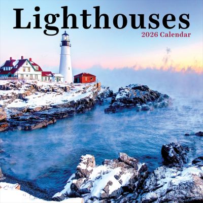 2026 Lighthouses Wall Calendar
