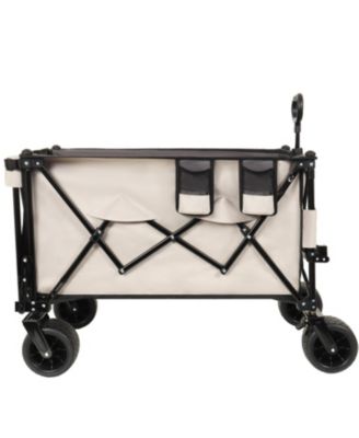 Heavy Duty Foldable Wagon with Extended Tailgate