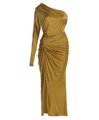 Women's One Shoulder Shirred Bodysuit