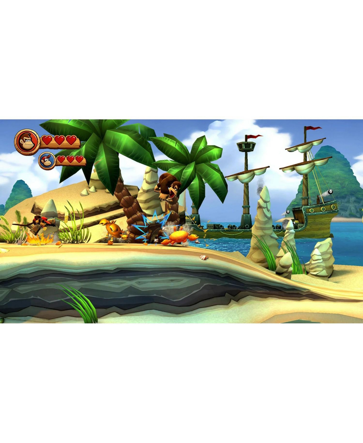 Nintendo Switch Neon Red & Blue Oled Console with Donkey Kong Country Returns Hd, Nso 12 Month Family Membership