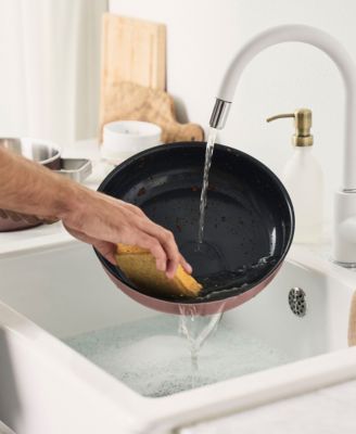 Pure Stainless Steel Ceramic Nonstick 9.5" Fry Pan 