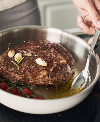 Pure Stainless Steel 9.5" Fry Pan