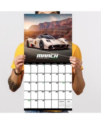 2026 Dream Cars Wall Calendar