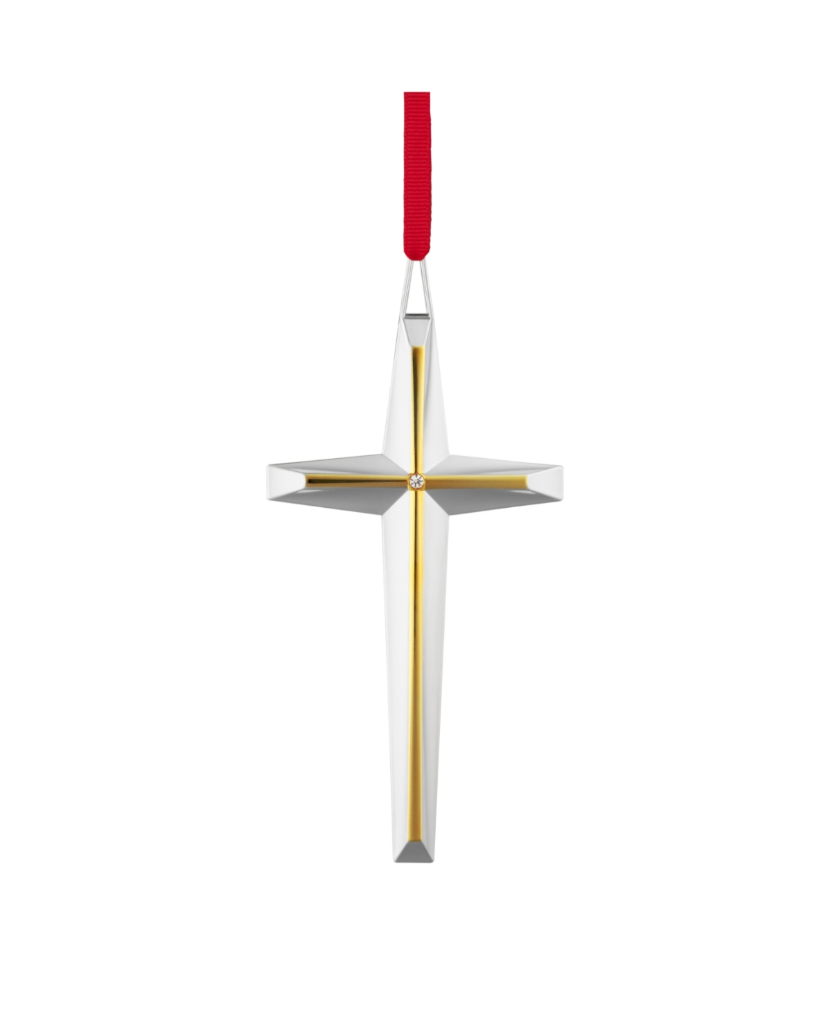 Nambe Cross Ornament In Multi