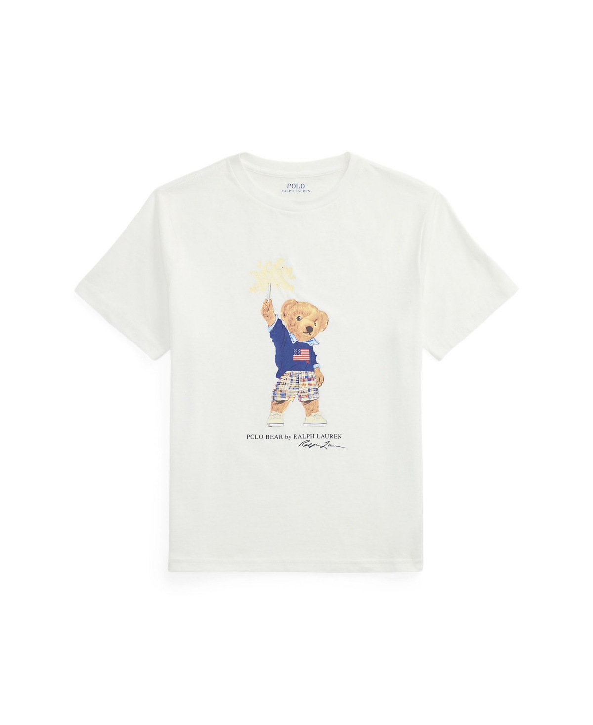 Polo Ralph Lauren Big Boys Polo Bear Cotton Jersey T-shirt
