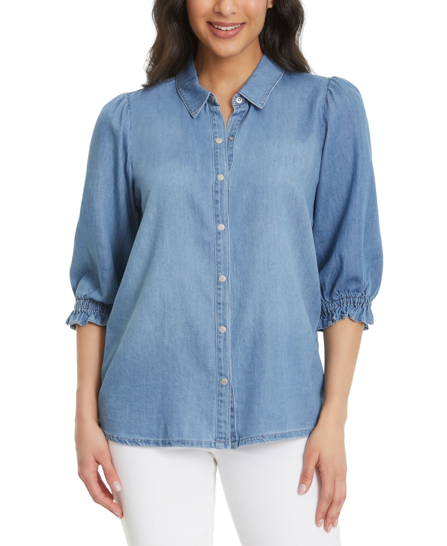 Women's Puff-Sleeve Shirt
