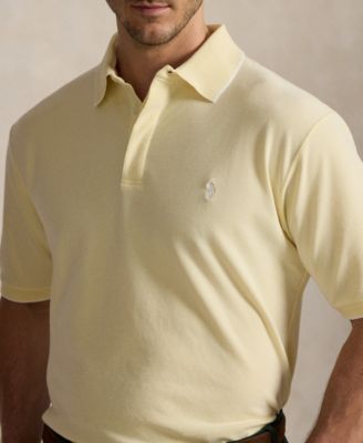 Men's Big & Tall Stretch Oxford Mesh Polo Shirt