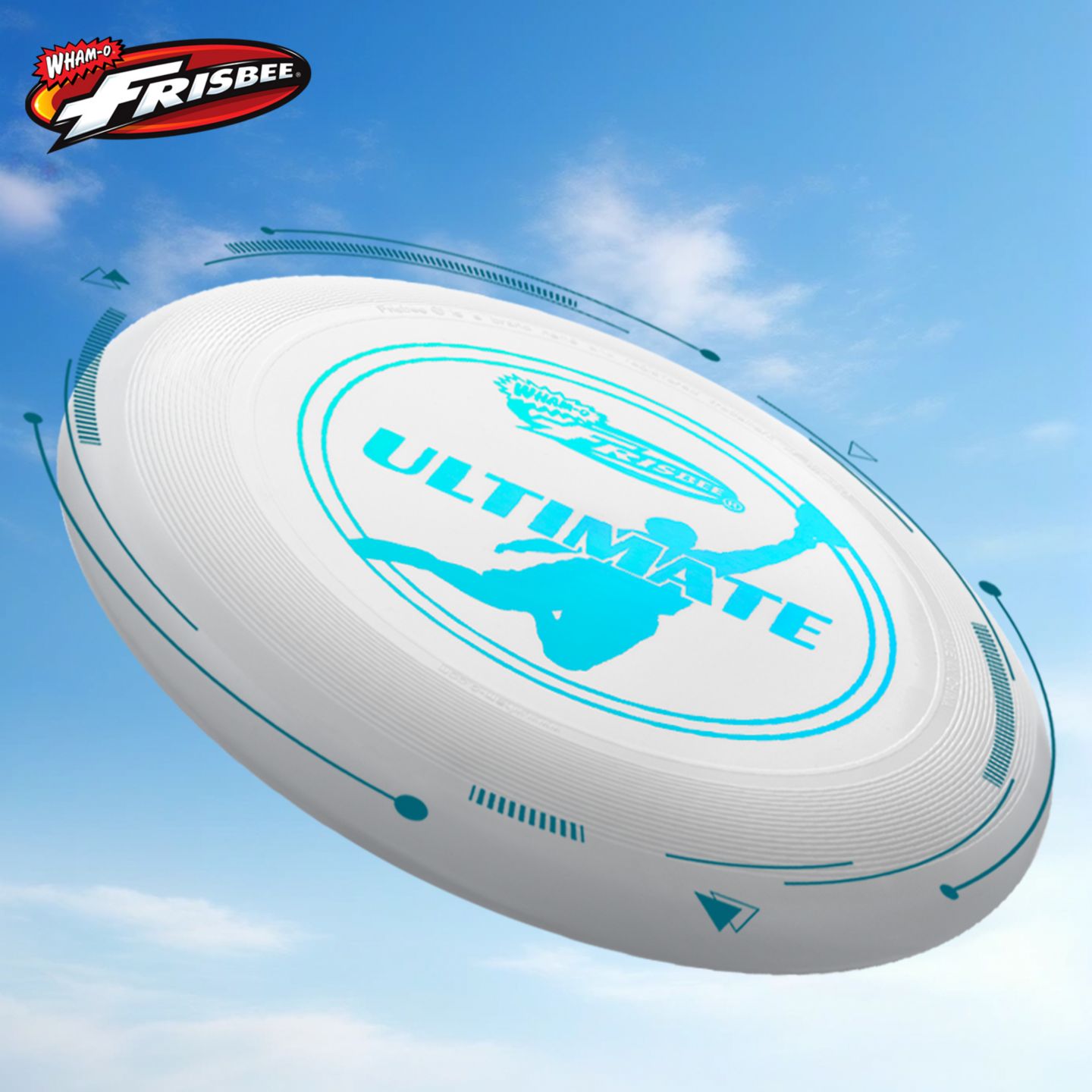 Детские игрушки Wham-o Frisbee Official Ultimate 175g Flying Disc, 10.75 Inch, Professional Training, for Competition and Outdoor Fun - 3 Pack — фото 6