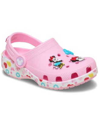 Crocs x Disney Toddler Girls Minnie and Friends Classic Clogs from