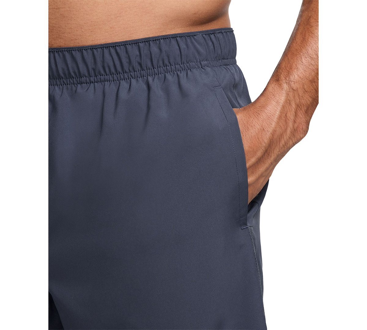 Nike Men's Challenger Dri-fit Brief-lined 7" Running Shorts In Blue