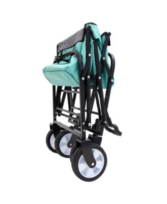 Collapsible Wagon Cart - 225lb Capacity - Green
