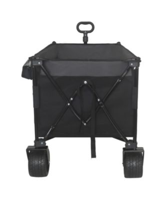 Foldable Utility Wagon - 480lb, All-Terrain, No Assembly