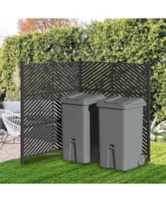 Outdoor Privacy Screen Fence Panels - 47x47" - All-Weather