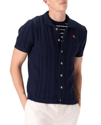 Men's JC Polo Cable Knit Sweater