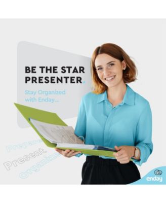 1Inch 3 Ring Binder, 1 Inch Round Ring Clear View Cover with 2 Inside Pockets Binders, Colored School Supplies Binders in Grey, Pink, Blue, Purple, Green and Red, Multicolor (6 PC) – by Enday