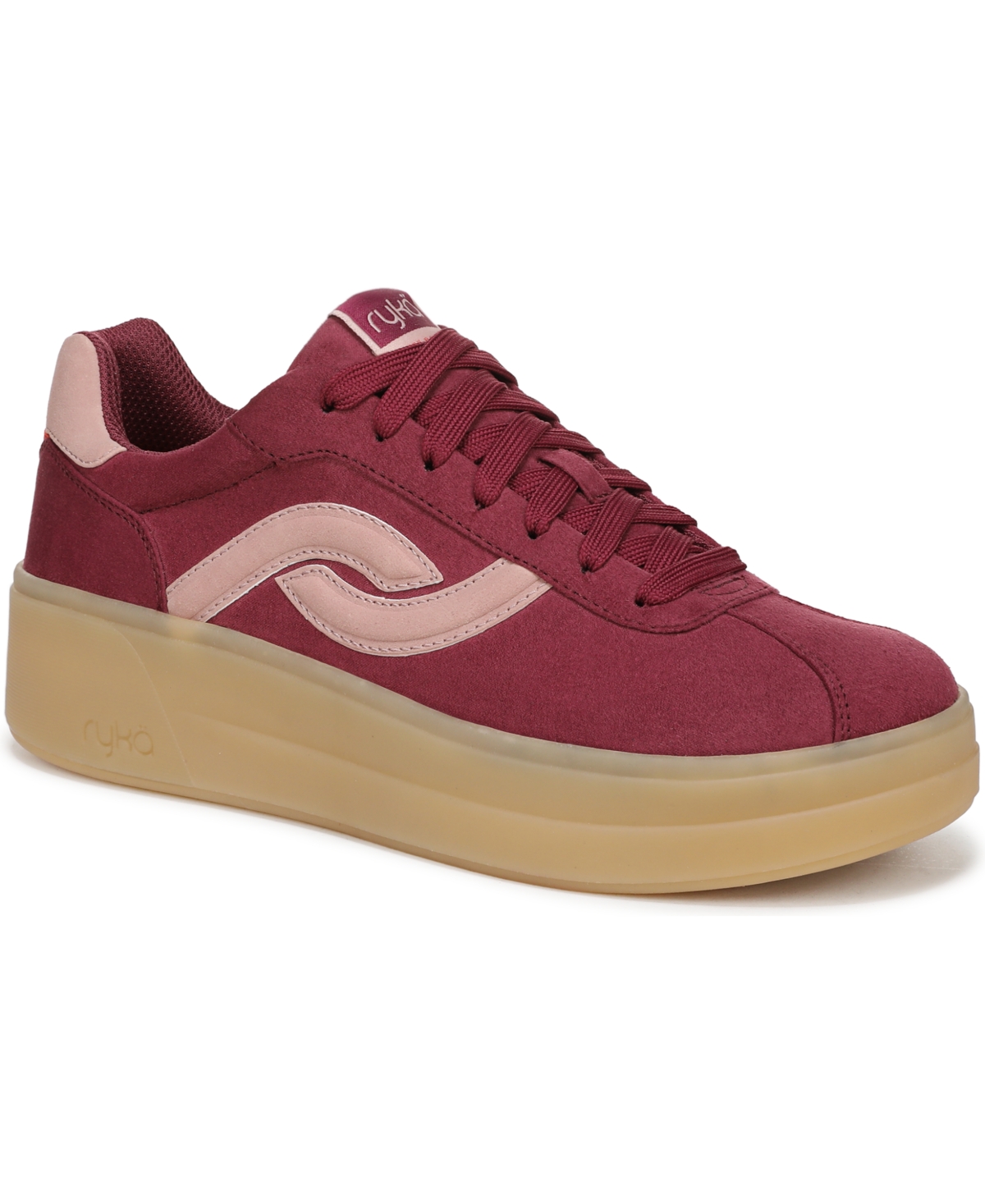 Ryka Women's Viv Max Lace Up Platform Sneakers