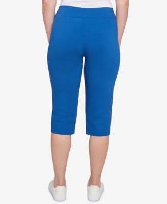 Petite Ladder Hem Americana Clamdigger Pullover Pants