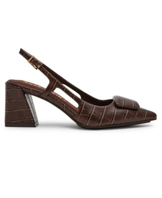 Women's Renetta Slingback Block Heel Pumps