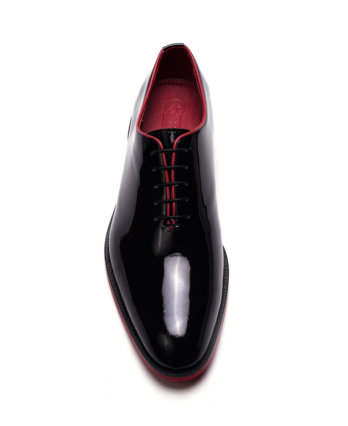 Carlos By Carlos Santana Men's Sinclair Cap-toe Oxford In Black