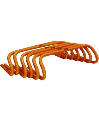 Multi-Sport Speed Training Hurdles Set of 6 Mini Hurdles for Agility & Coordination, Lightweight PVC Construction, Ideal for Football, Soccer, Baseball, Hockey, Track, Tennis, Lacrosse, 6 inch