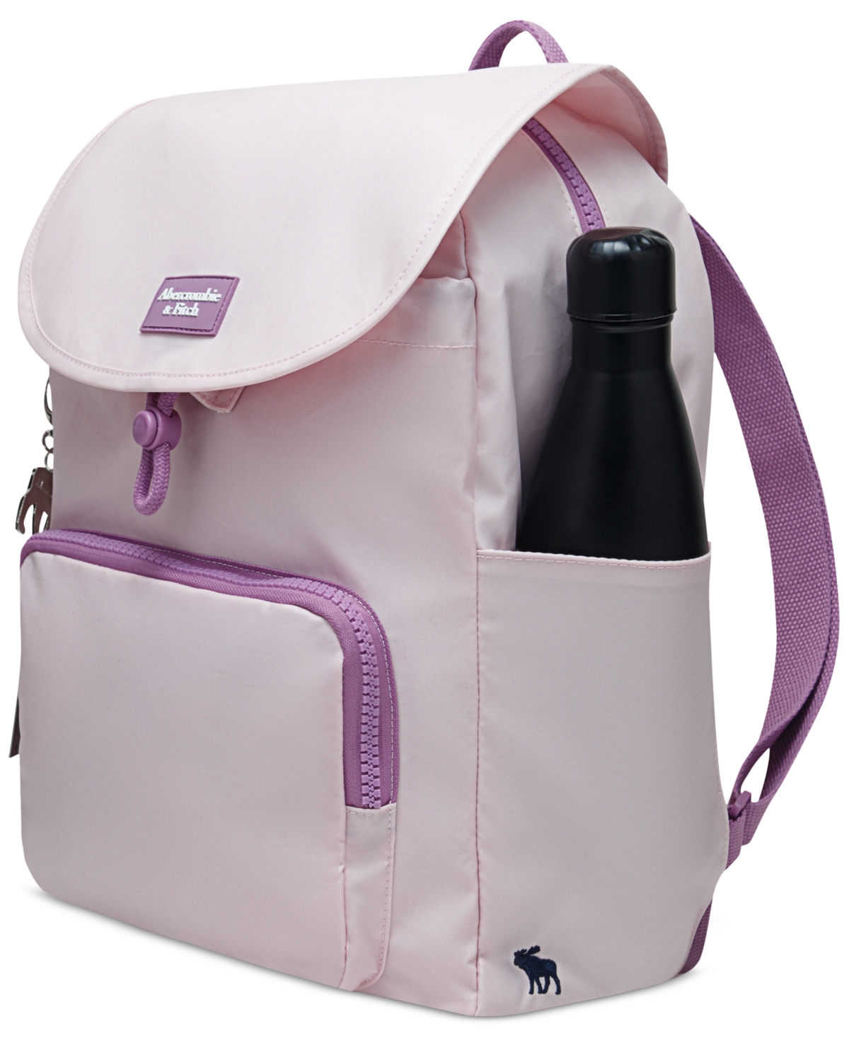 Abercrombie Aspen Shine Flap Rucksack Backpack In Pink
