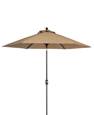 Beachmont II Outdoor 9' Auto-Tilt Patio Umbrella, Created for Macy's