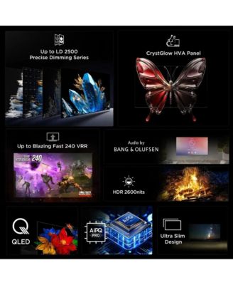 55" Class QM7K Series 4K UHD QD-Mini Led Smart Google TV - 55QM7K