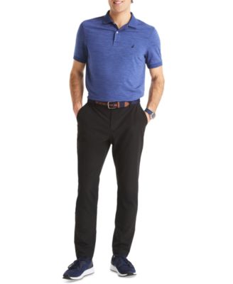 Men's Signature Slim-Fit Flat-Front Performance Pants