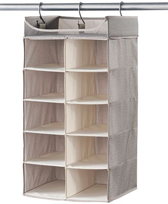 Neatfreak Harmony Twill 2 x 5 Shelf Closet Organizer - Cleaning ...