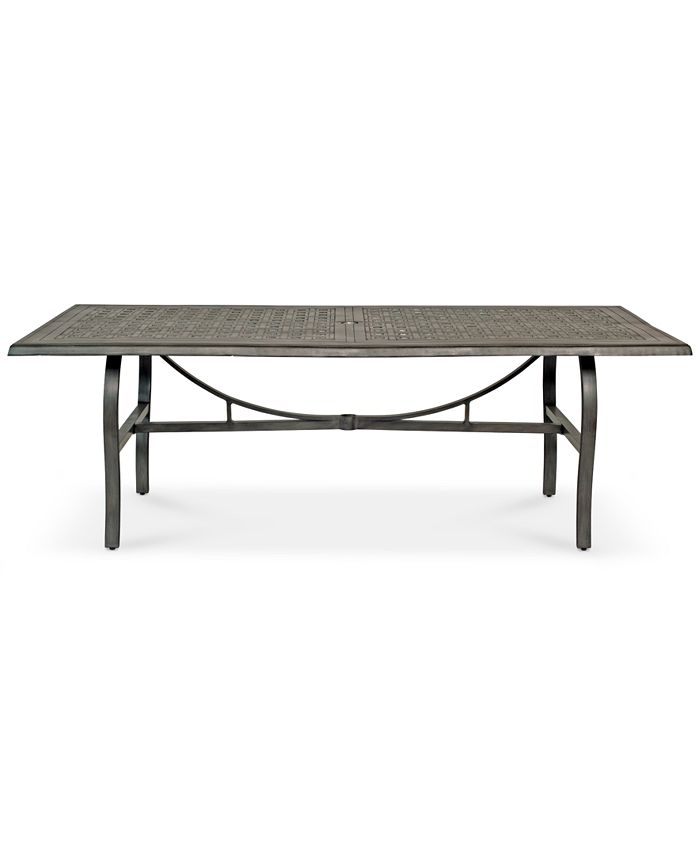 Furniture Bowmore Outdoor 84" x 42" Table Macy's