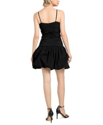 Women's Felicity Bubble-Hem A-Line Mini Dress 