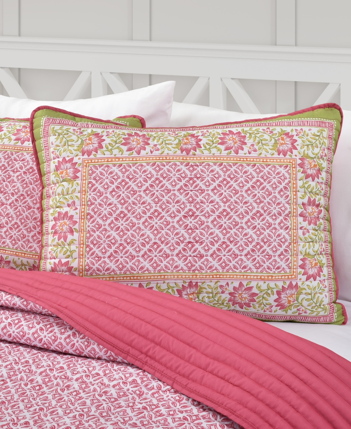 J By J Queen Bold Shiloh 3-pc. Quilt Set, Full/queen