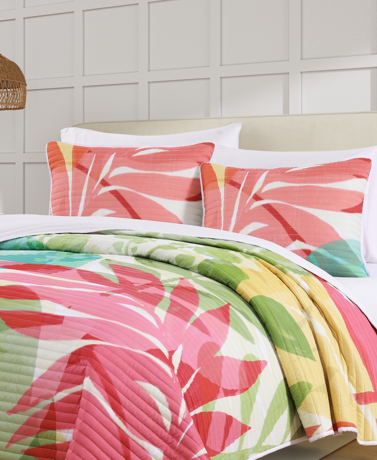 J By J Queen Bold Tiki 2-pc. Quilt Set, Twin/twin Xl