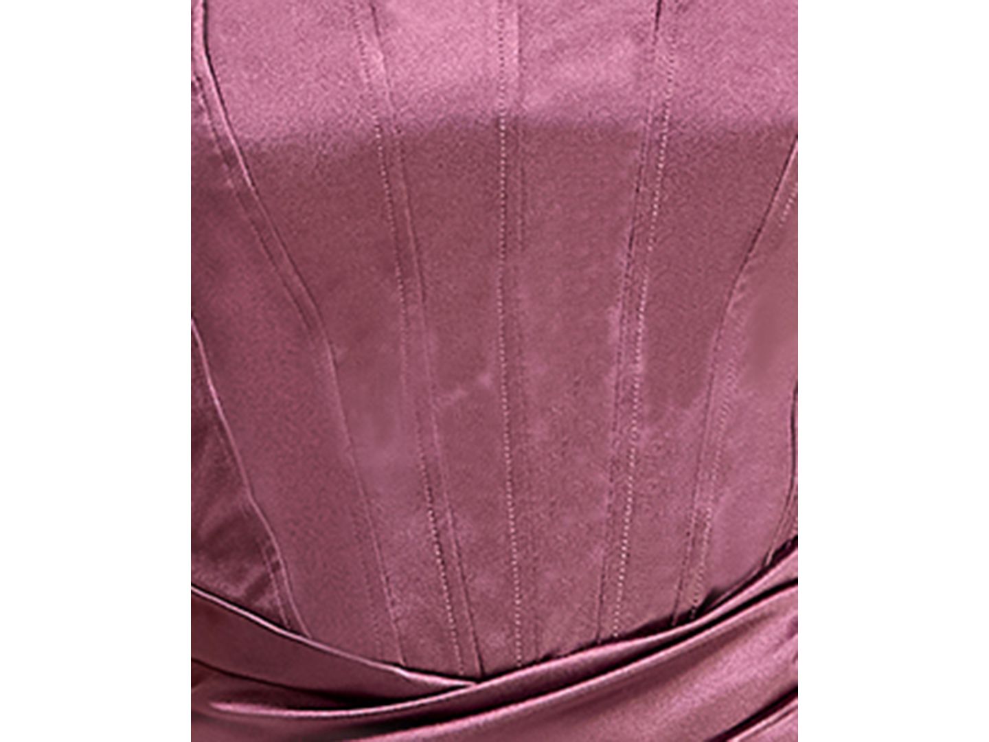 Женские платья Emerald Sundae Juniors' Iris Sateen Corset-Bodice Slit Gown — фото 4