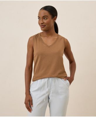 Women's Organic Cotton Softspun V-Neck Tank