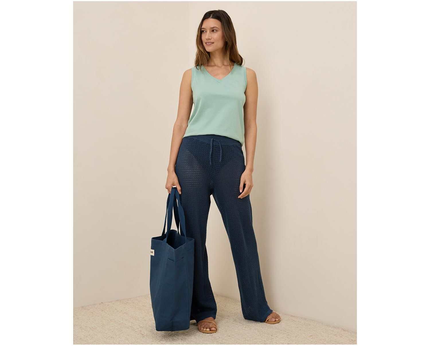 Women's Organic Cotton Softspun V-Neck Tank